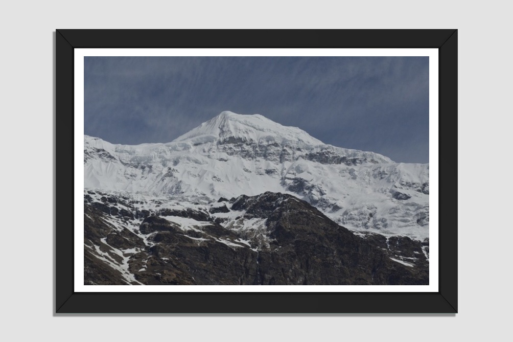 Majestic Serenity: Himalayan Peak's Eternal Vigil