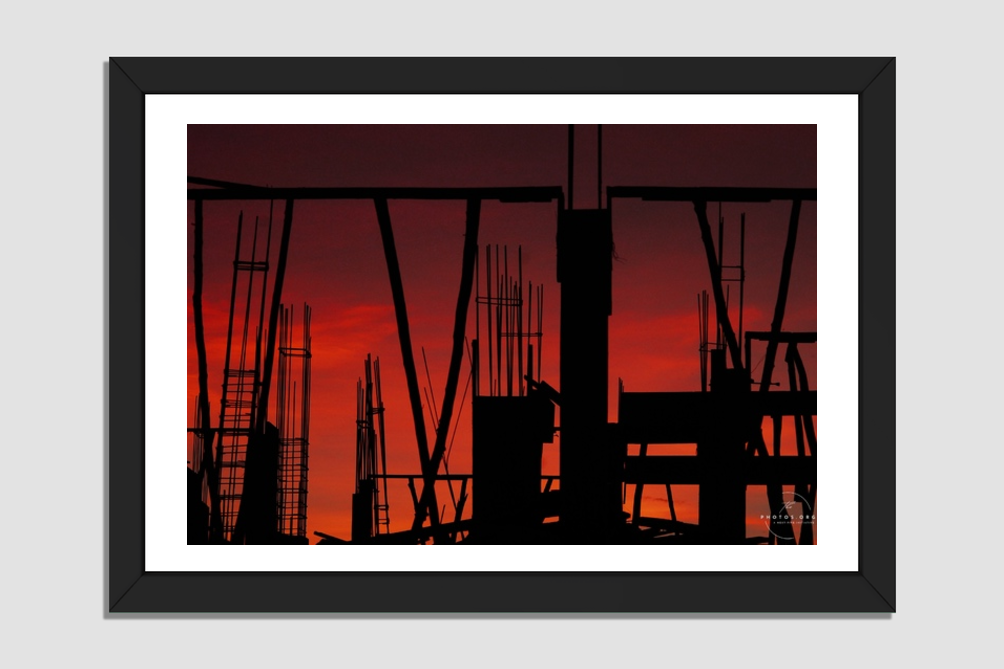 Crimson Dreams: Silhouettes of Tomorrow