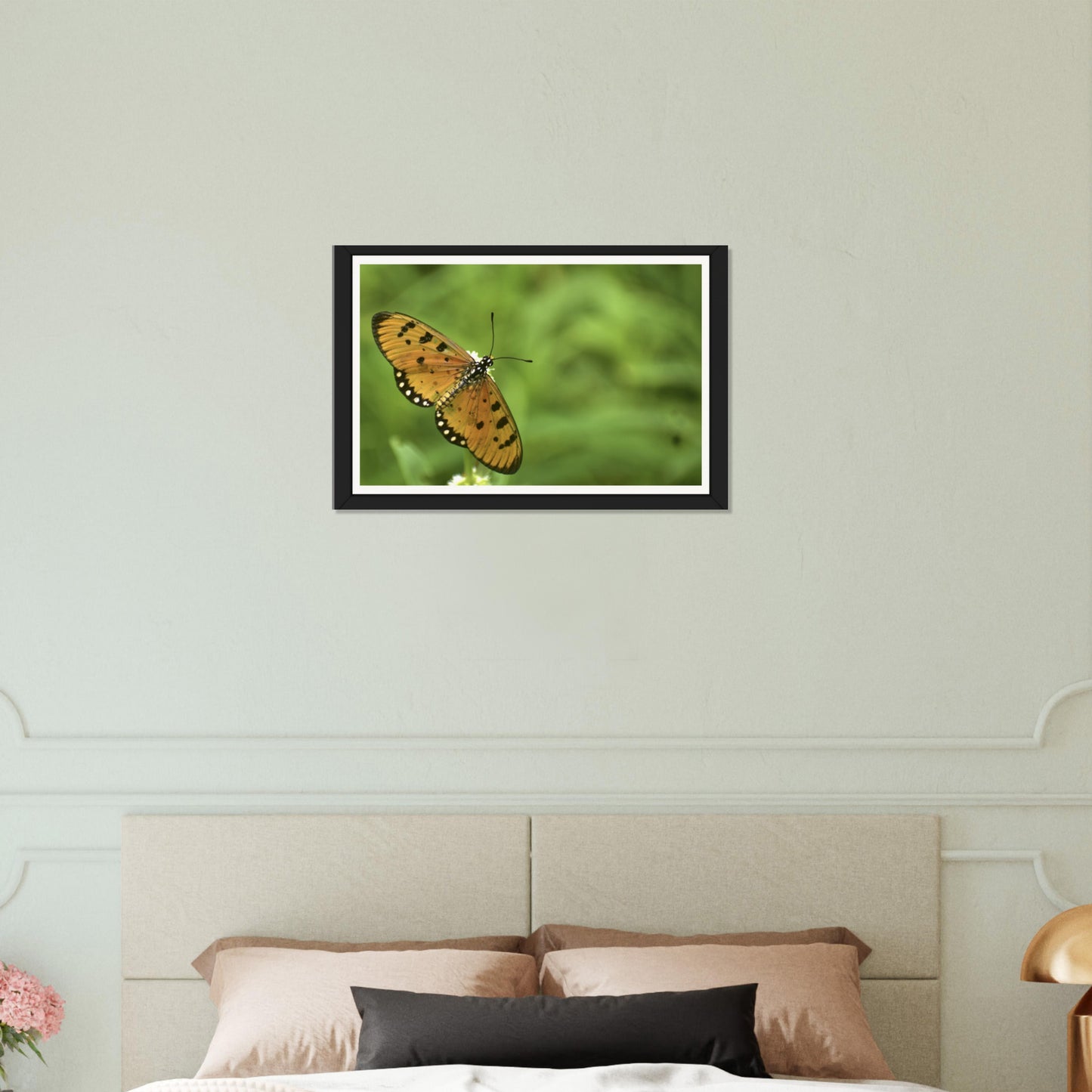 Golden Wings: Nature's Delicate Masterpiece
