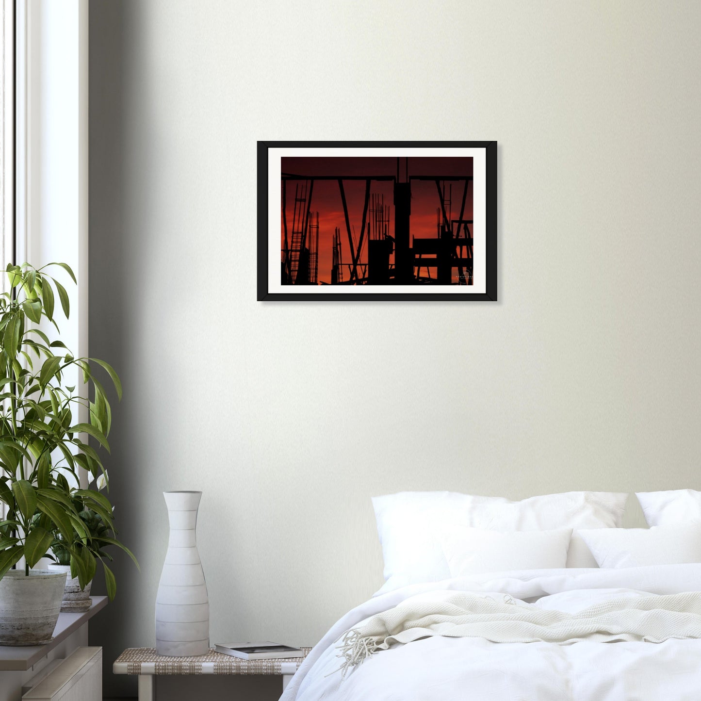 Crimson Dreams: Silhouettes of Tomorrow