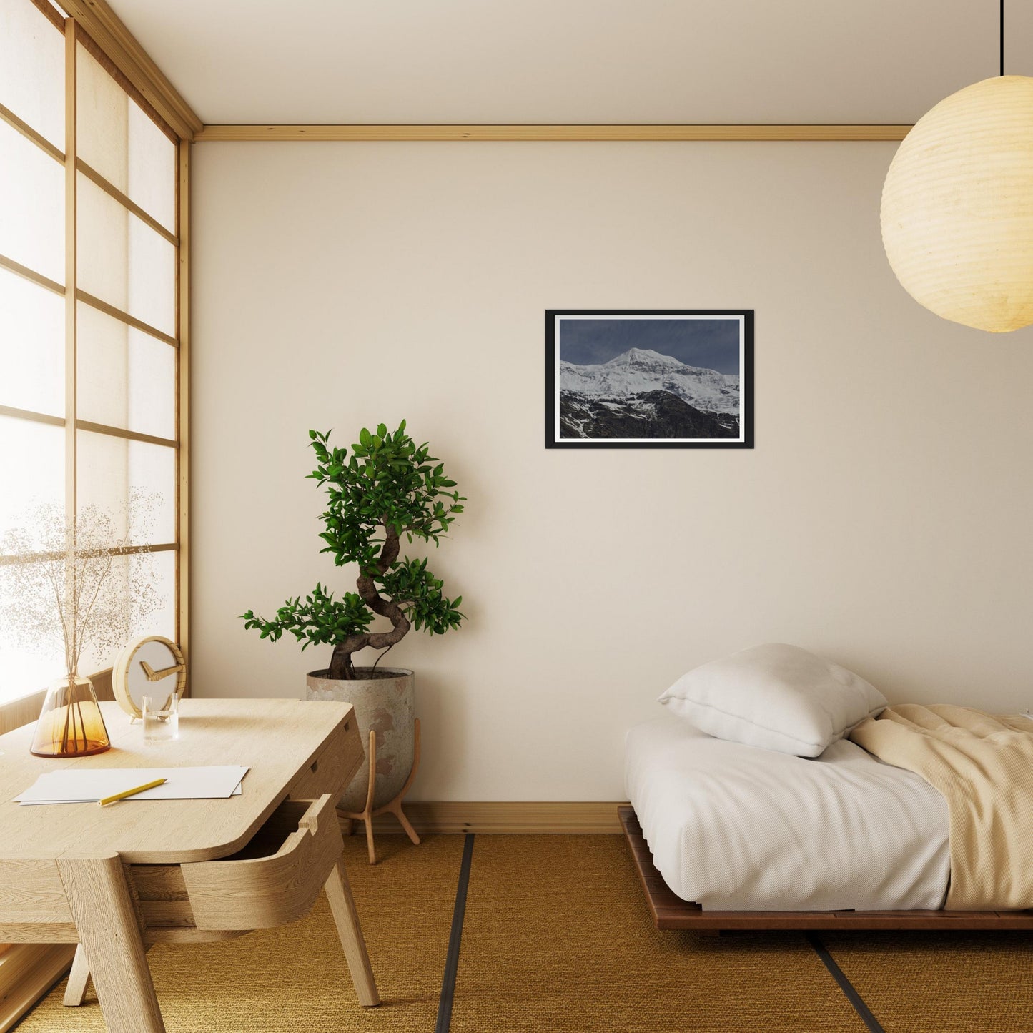 Majestic Serenity: Himalayan Peak's Eternal Vigil