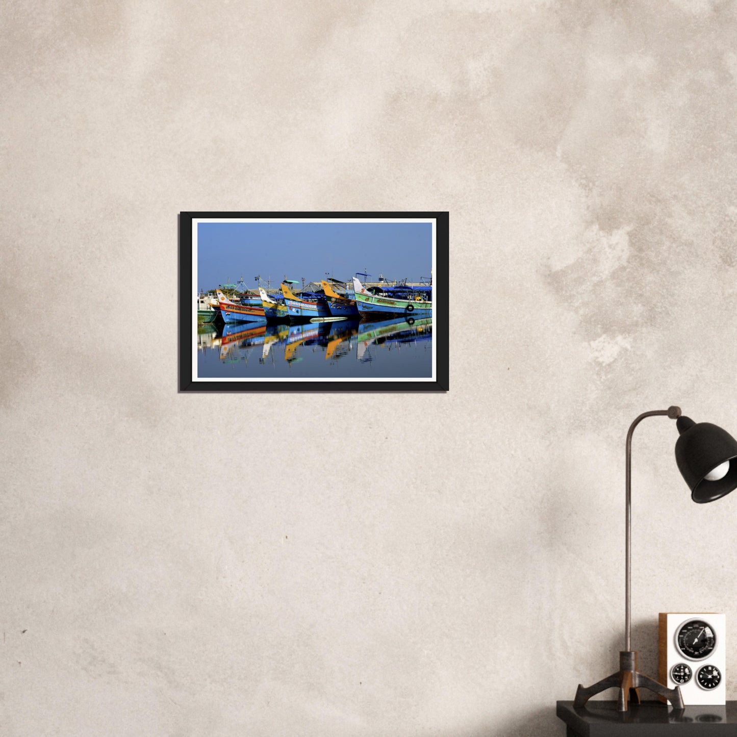Pondi's Palette: Reflections of a Coastal Haven