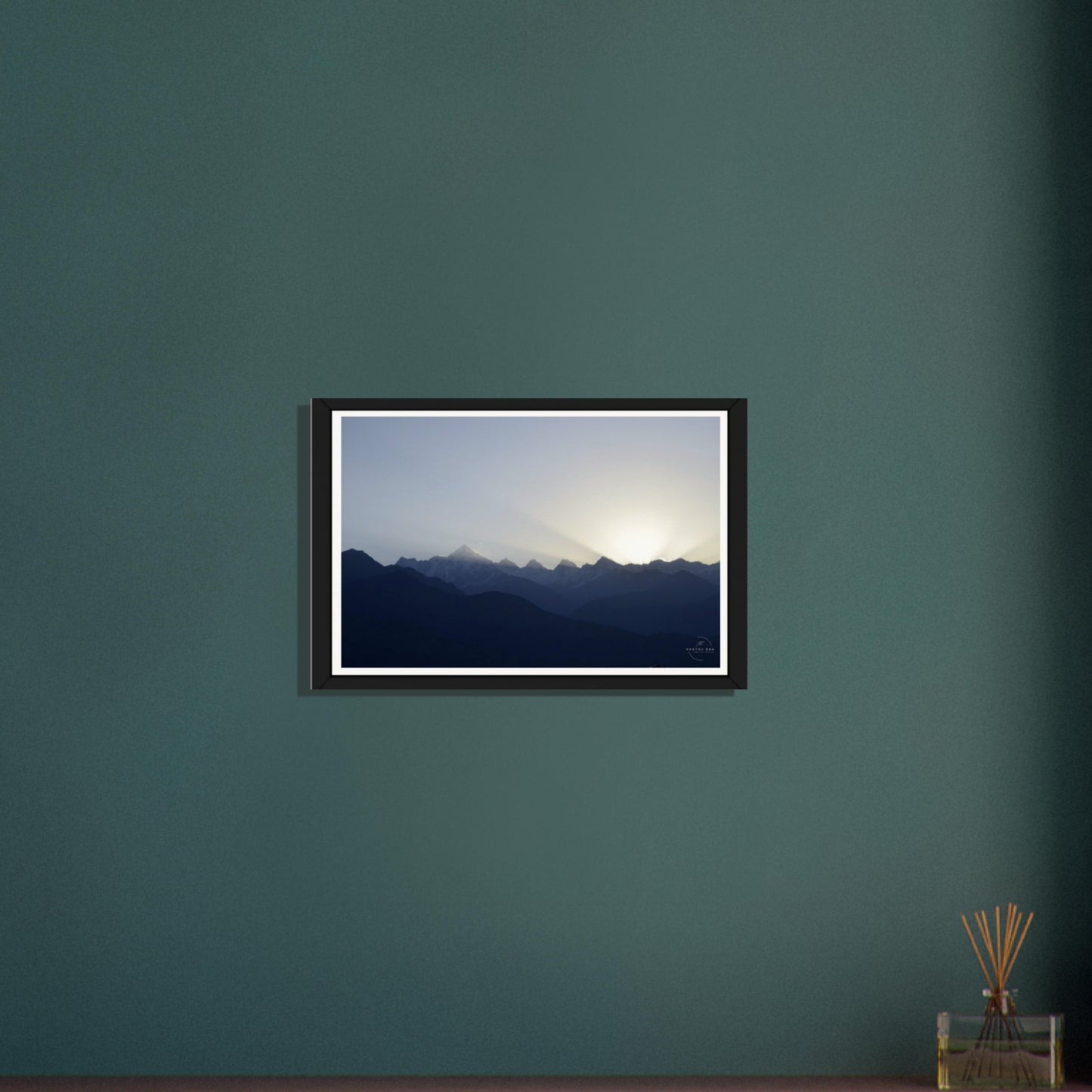 Himalayan Dawn: Silhouettes of Serenity