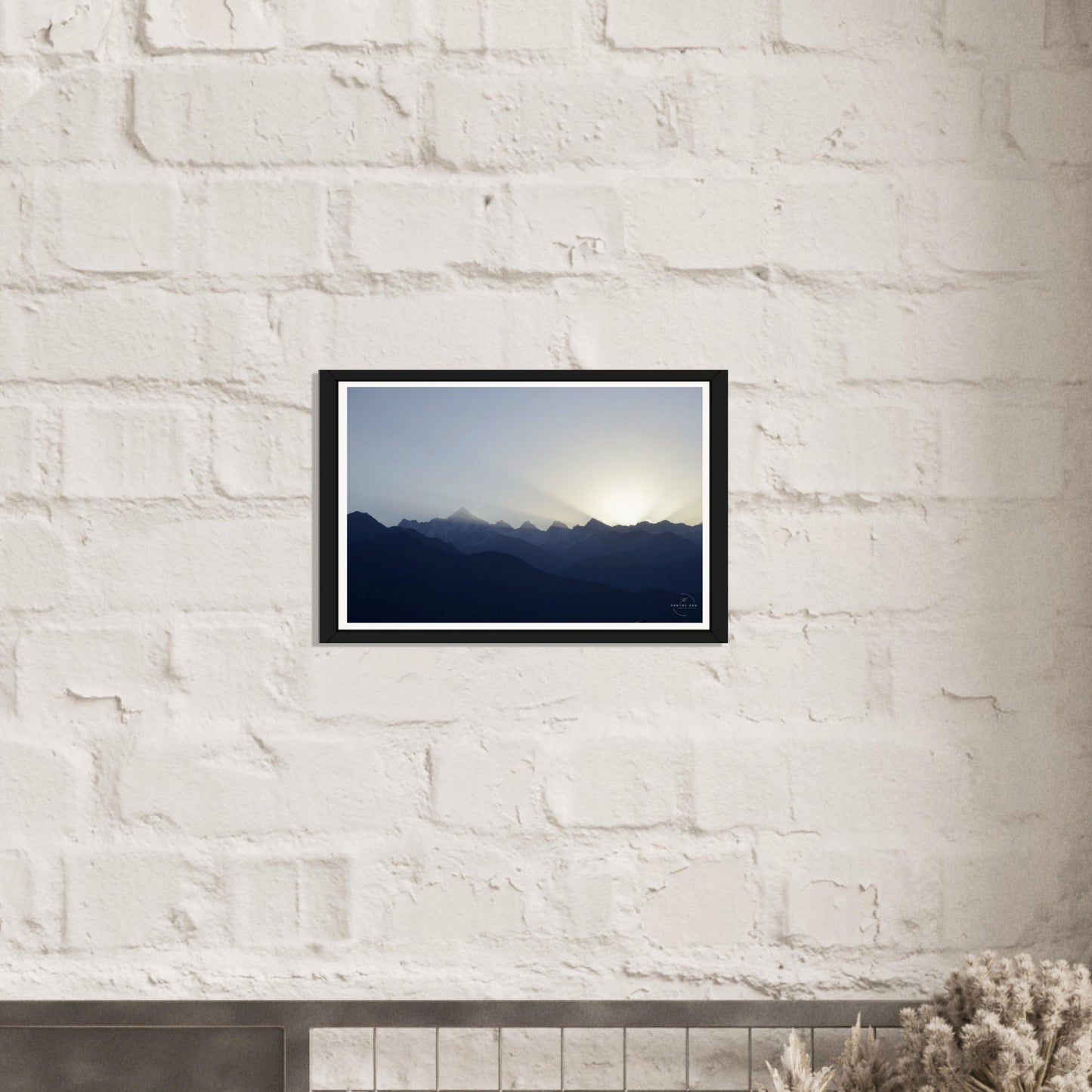 Himalayan Dawn: Silhouettes of Serenity