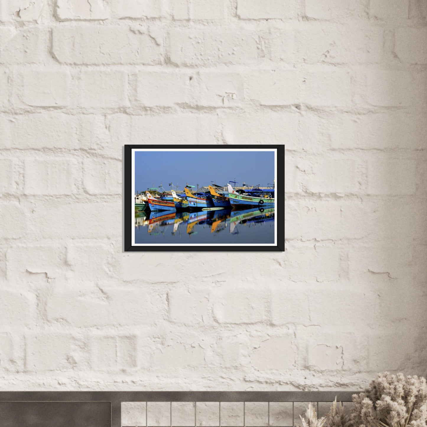 Pondi's Palette: Reflections of a Coastal Haven