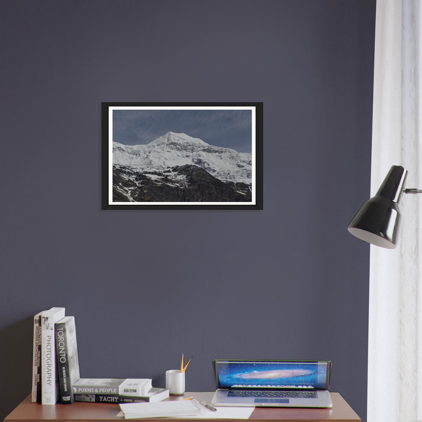 Majestic Serenity: Himalayan Peak's Eternal Vigil