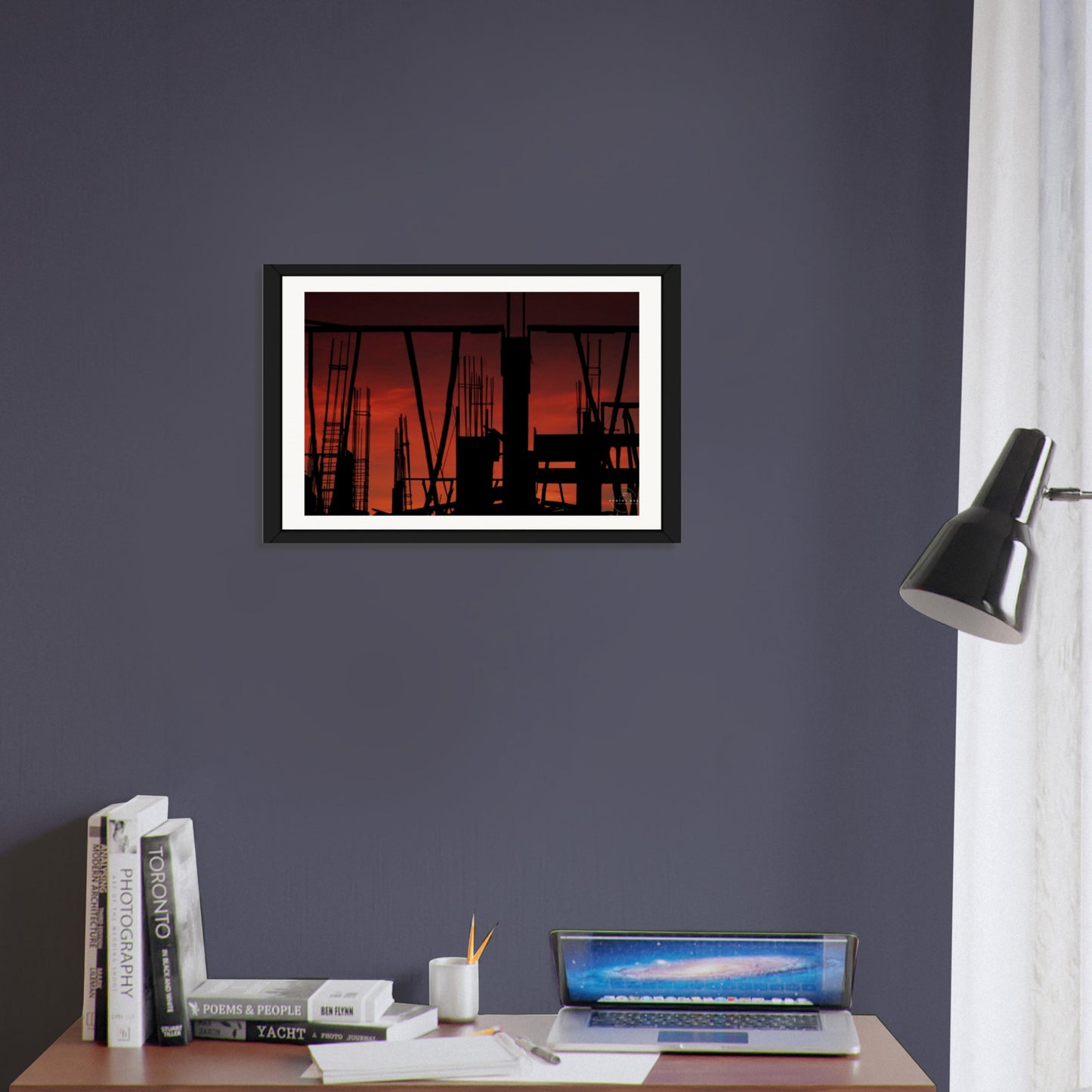 Crimson Dreams: Silhouettes of Tomorrow