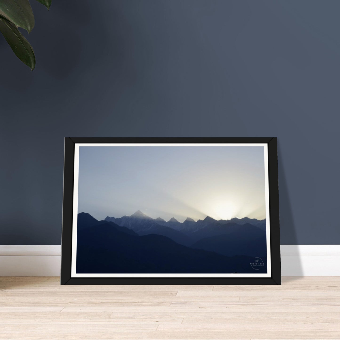 Himalayan Dawn: Silhouettes of Serenity