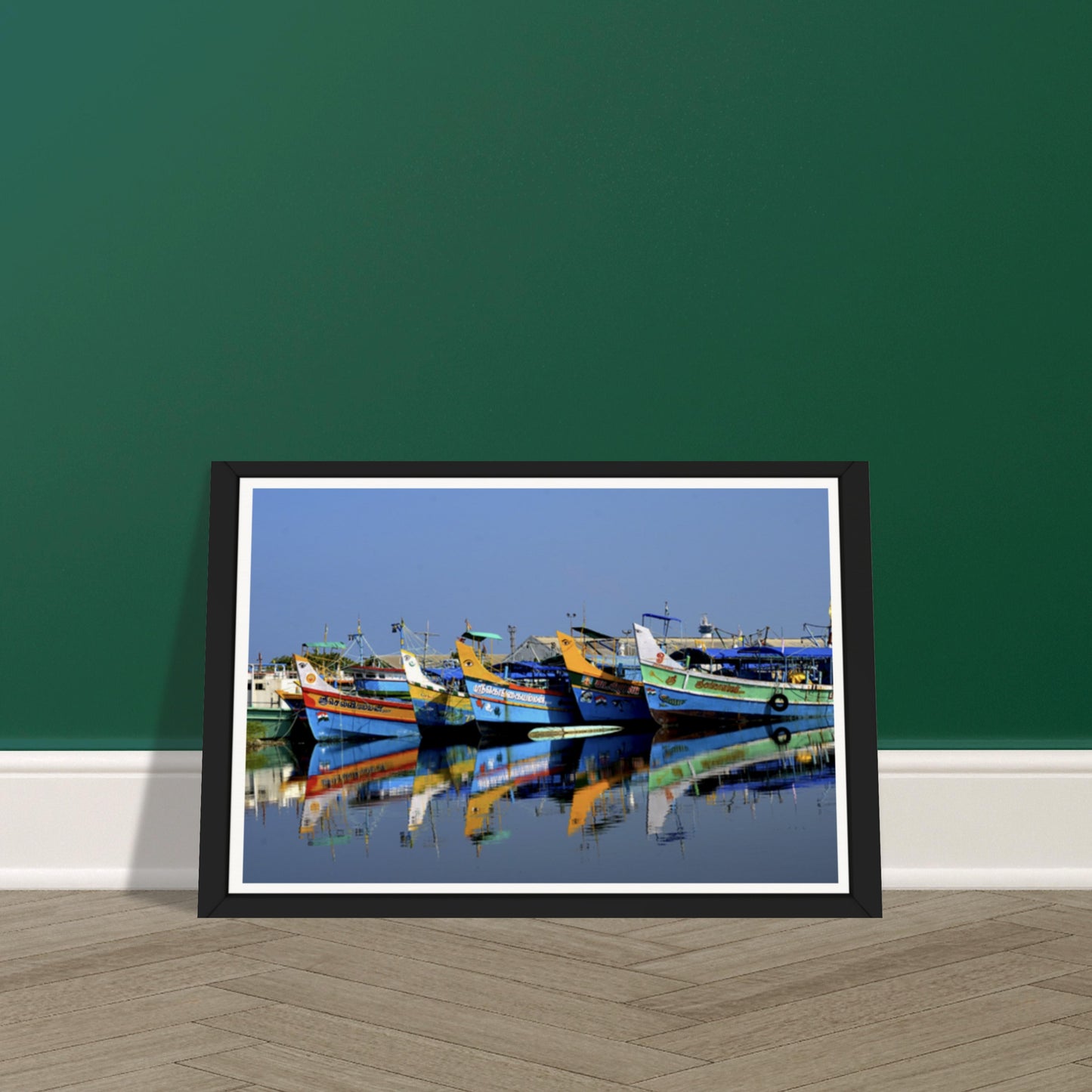 Pondi's Palette: Reflections of a Coastal Haven