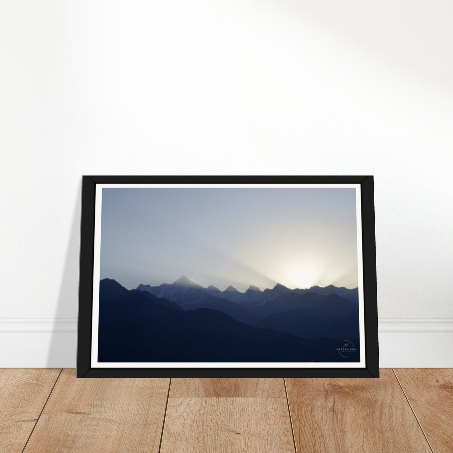 Himalayan Dawn: Silhouettes of Serenity