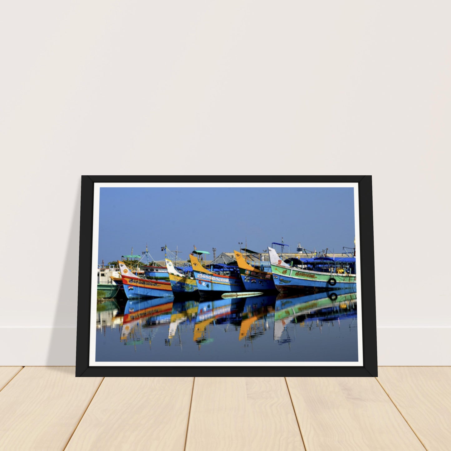Pondi's Palette: Reflections of a Coastal Haven