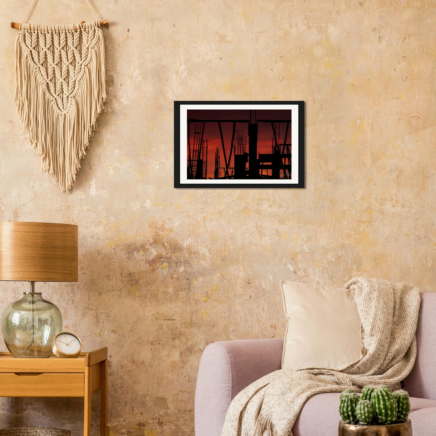 Crimson Dreams: Silhouettes of Tomorrow