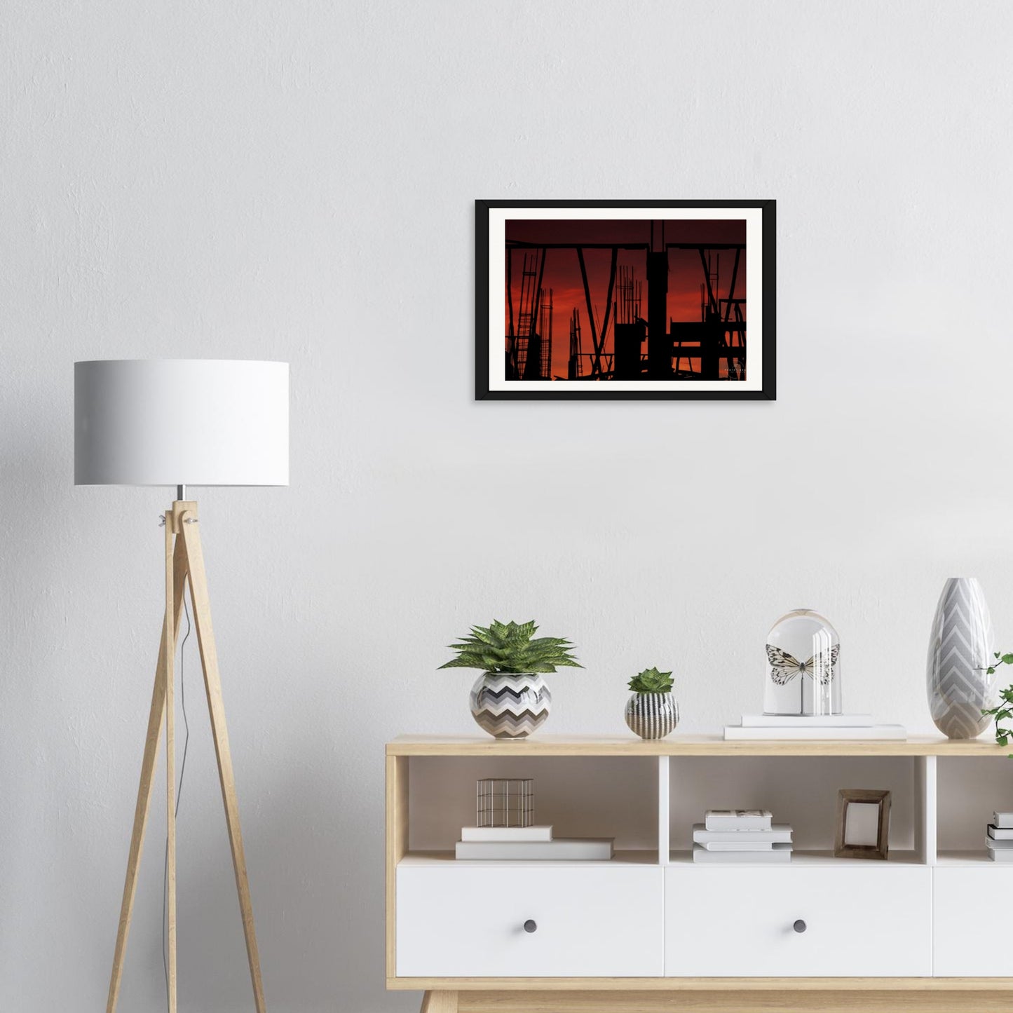 Crimson Dreams: Silhouettes of Tomorrow