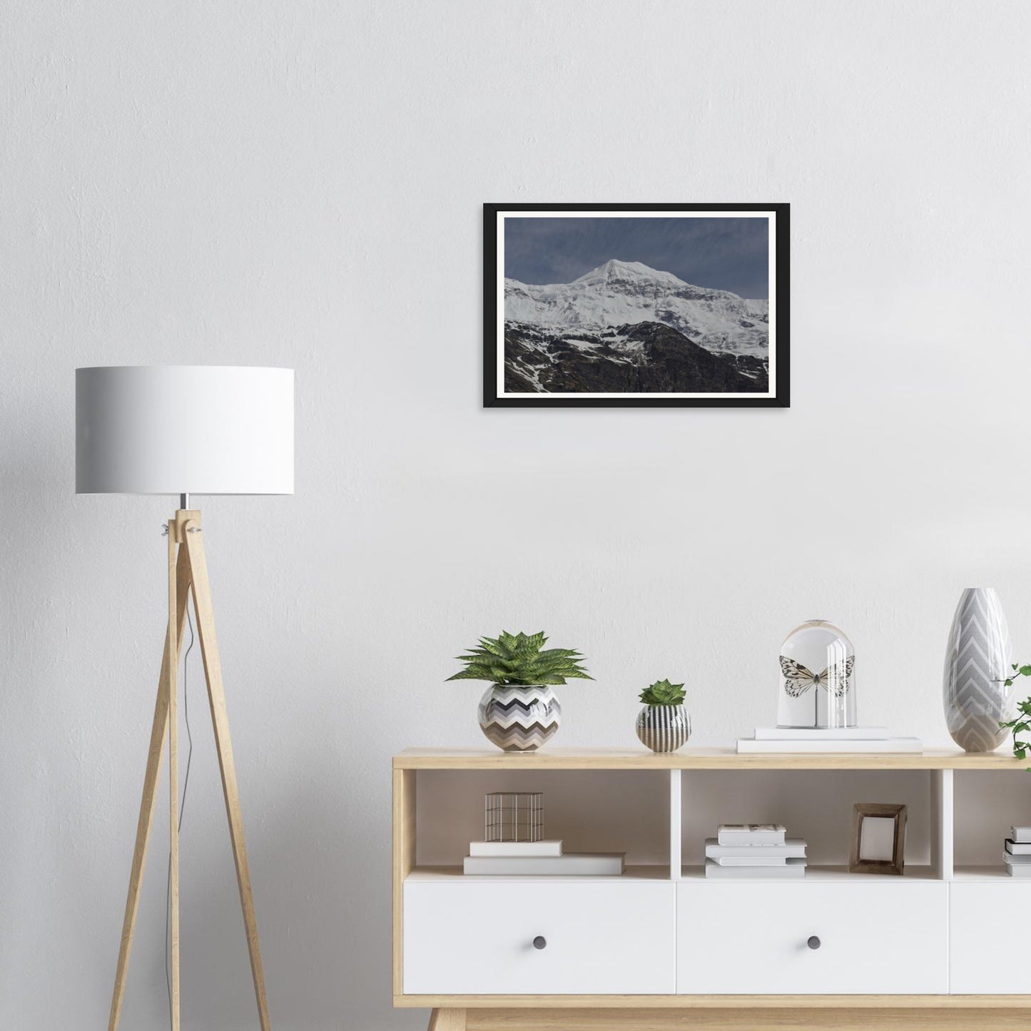 Majestic Serenity: Himalayan Peak's Eternal Vigil