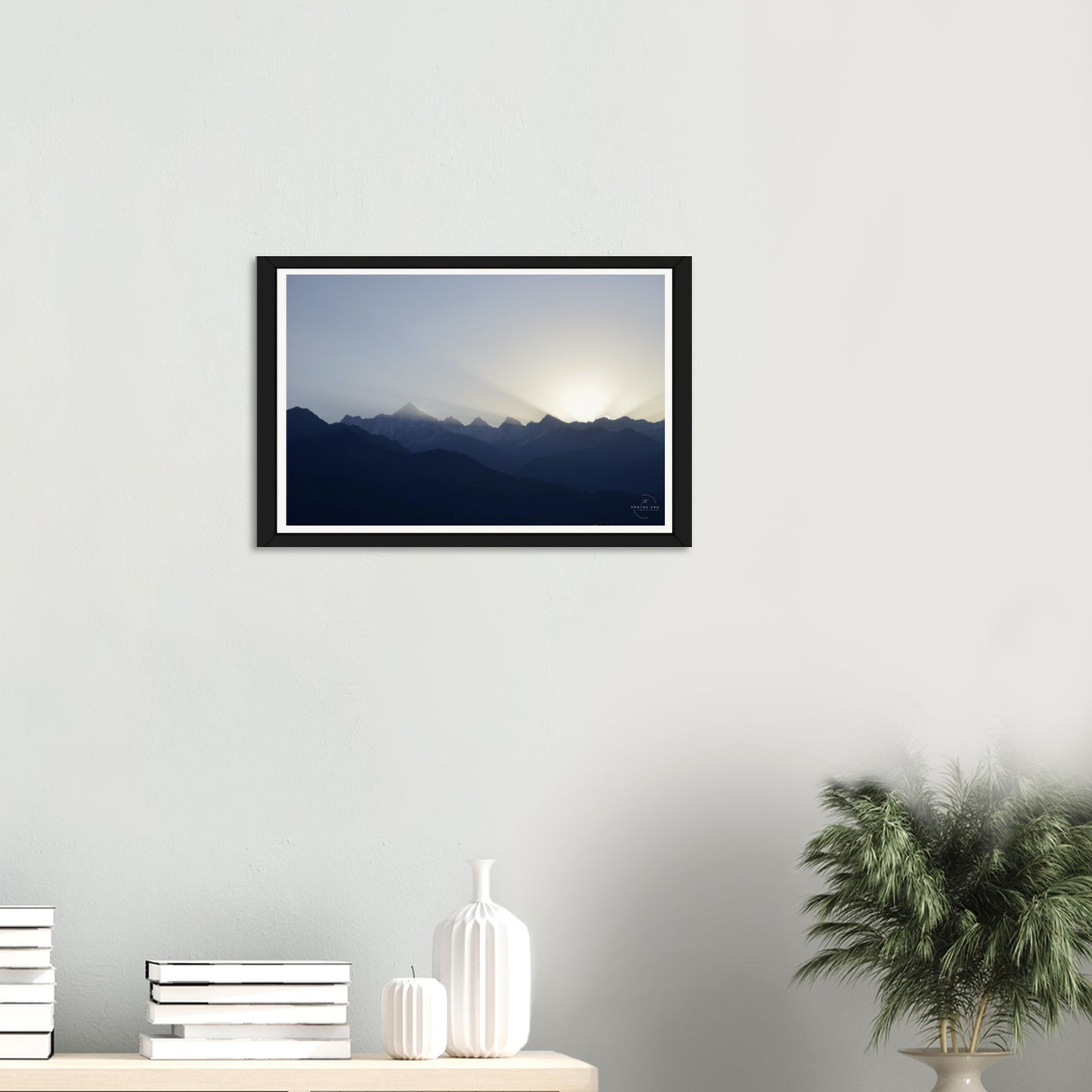 Himalayan Dawn: Silhouettes of Serenity