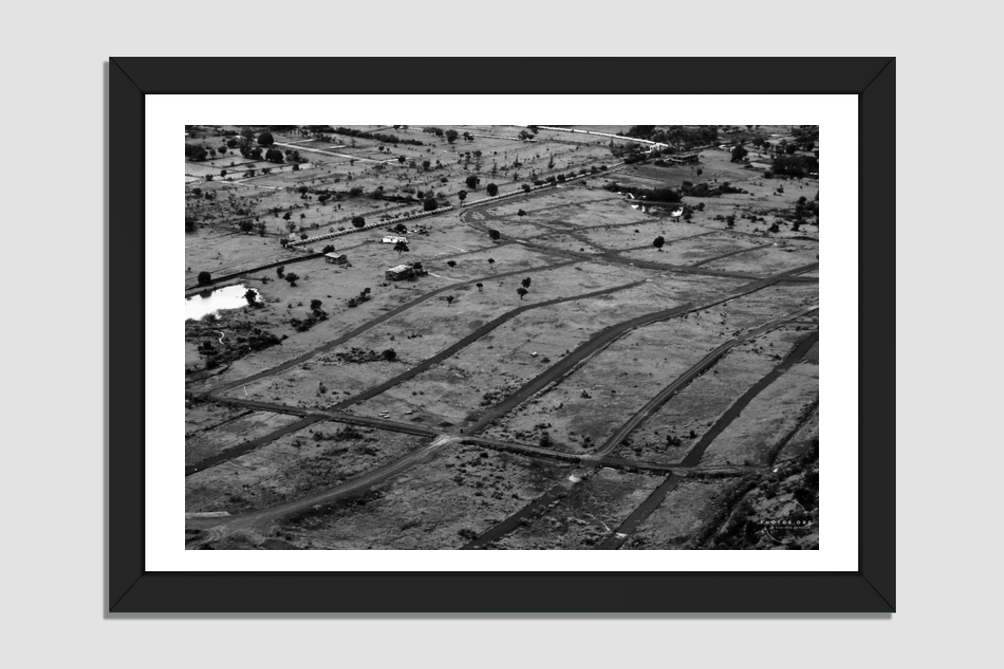 Patchwork Prairie: A Tapestry from Above