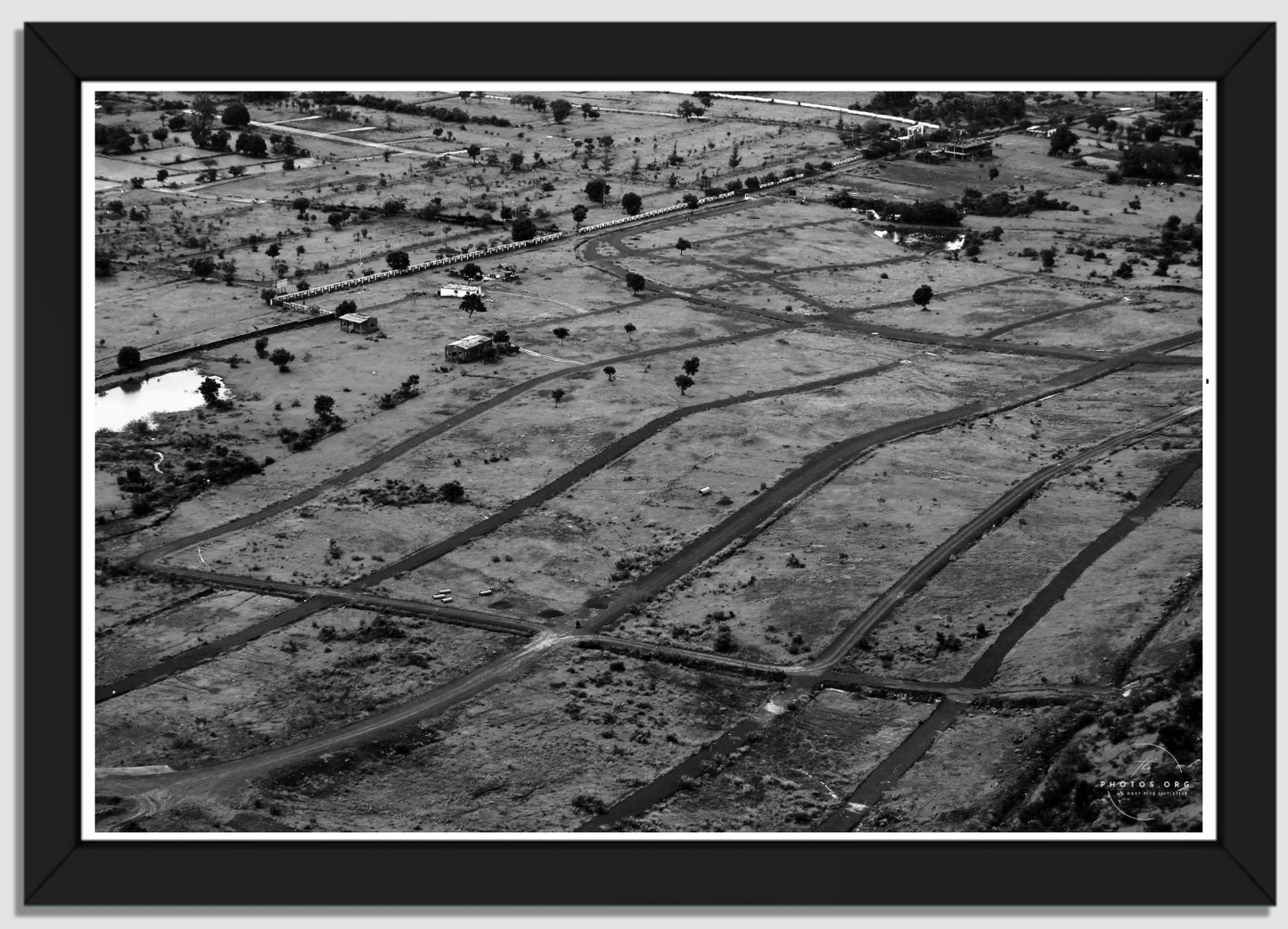 Patchwork Prairie: A Tapestry from Above