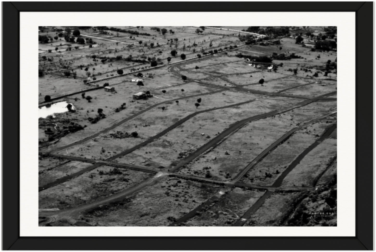 Patchwork Prairie: A Tapestry from Above